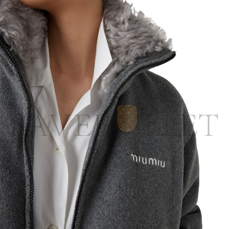 MIU MIU FLEECE DOWN JACKET ML1147 MIU MIU FLEECE DOWN JACKET ML1147